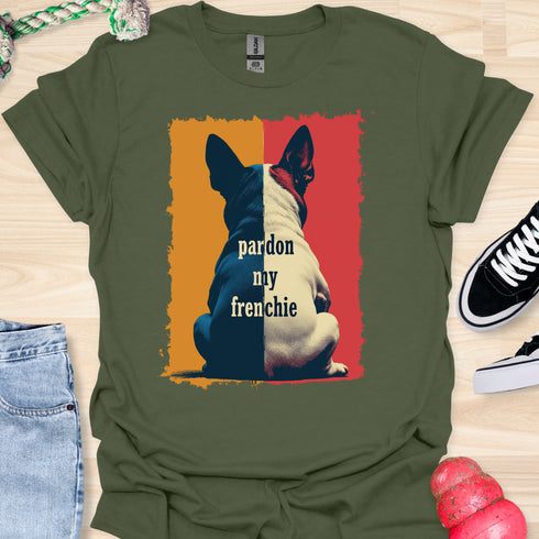 Pardon my frenchie - V8 - Duo Color Two T-Shirt